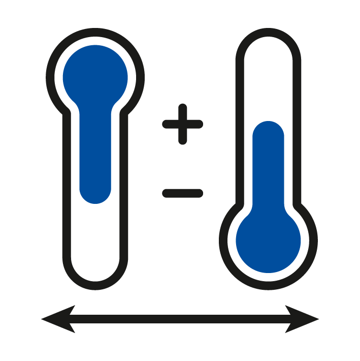 Icon pressure druck sensor temperature range Temperaturbereich